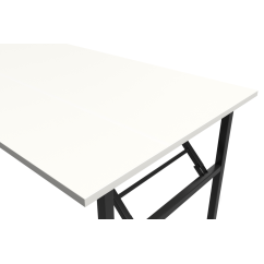 Banketový stôl DORIS-H 180x90 Biela Aljaška