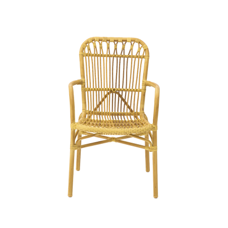 Technoratanová stolička BAMBOO béžová