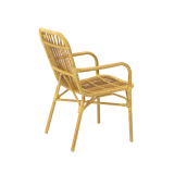 Technoratanová stolička BAMBOO béžová