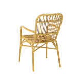 Technoratanová stolička BAMBOO béžová