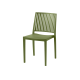 Kaviarenská stolička GOMERA STRIPES olio verde