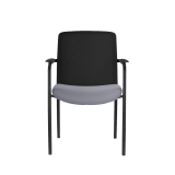 Školiaca stolička FORMO čierno-sivá
