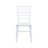 Svadobné stoličky CHIAVARI TIFFANY SIMPLE biela