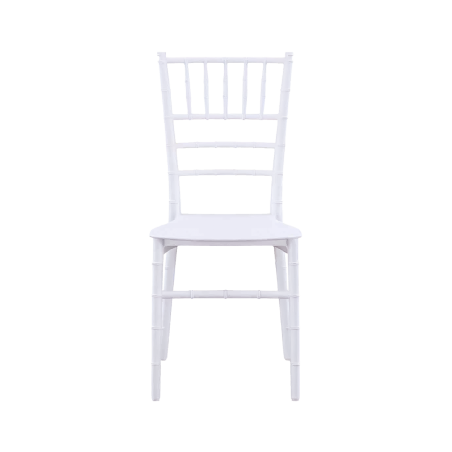 Svadobné stoličky CHIAVARI TIFFANY SIMPLE biela