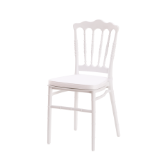 Vankúš na svadobné stoličky SIMPLE biela