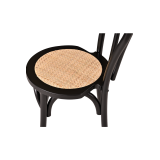 Svadobné stoličky MONET WOOD RT čierna