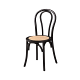 Svadobné stoličky MONET WOOD RT čierna