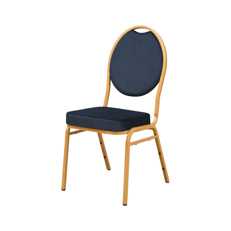 Banketové stoličky HERMAN MODERN čierny velúr