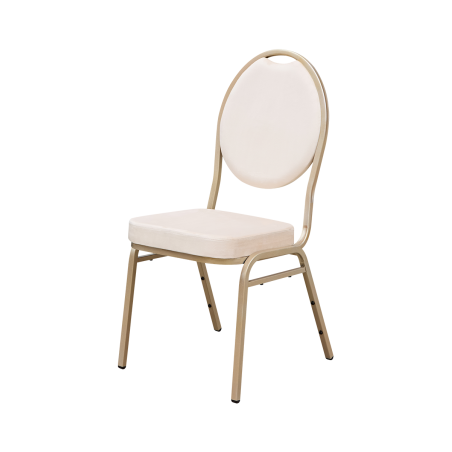 Banketové stoličky HERMAN MODERN béžový velúr