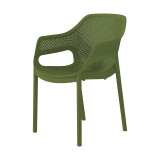 Stolička do pivných záhrad AERO zelená