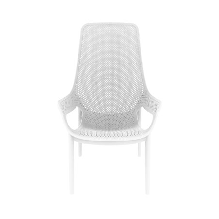 Stolička do pivných záhrad AERO LUNGO biela