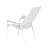 Stolička do pivných záhrad AERO LUNGO biela
