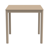 Stôl do pivných záhrad TERRAZZA 80x80 béžový