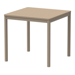 Stôl do pivných záhrad TERRAZZA 80x80 béžový