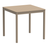 Stôl do pivných záhrad TERRAZZA 80x80 béžový