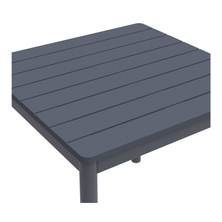 Stôl do pivných záhrad TERRAZZA 80x80 tmavosivý