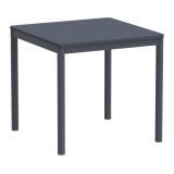 Stôl do pivných záhrad TERRAZZA 80x80 tmavosivý