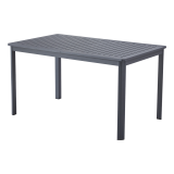 Stôl do pivných záhrad TERRAZZA 140x85 tmavosivý