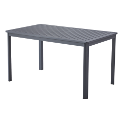 Stôl do pivných záhrad TERRAZZA 140x85 tmavosivý