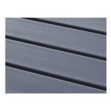 Stôl do pivných záhrad TERRAZZA 140x85 tmavosivý