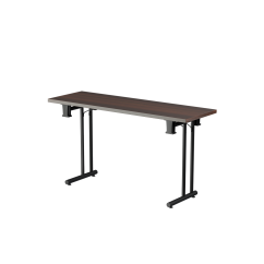 Skladací stôl FOLD-L BL 138x45 Tmavý orech