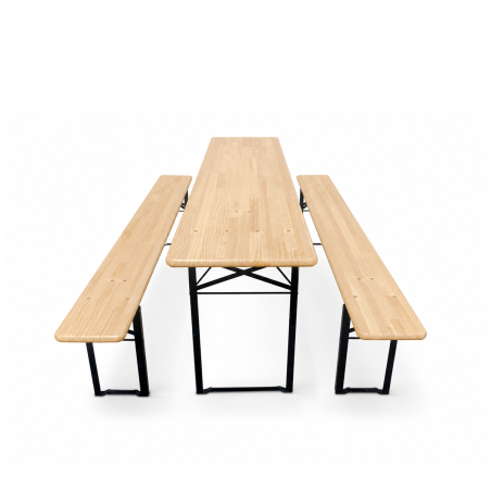 Pivný set WOODY SOLID 220x50 borovicový