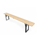 Pivný set WOODY SOLID 220x70 borovicový