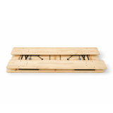 Pivný set WOODY SOLID 220x70 borovicový